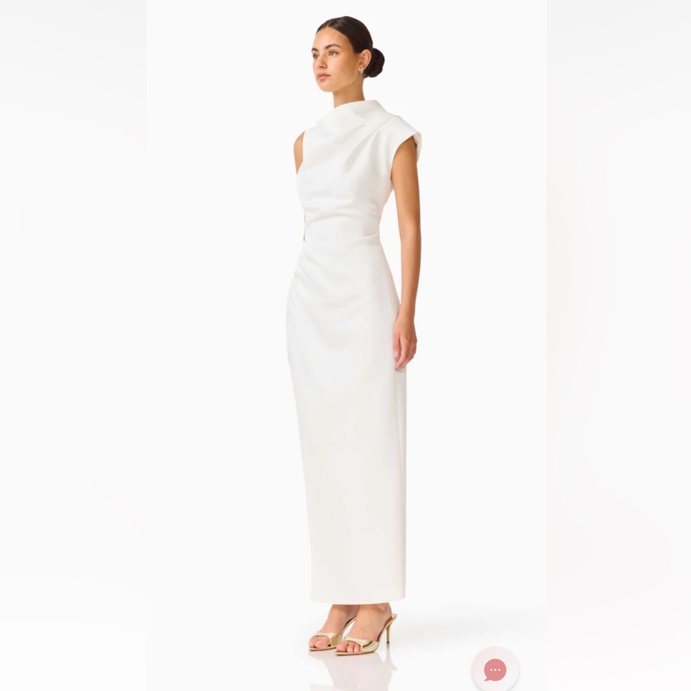 Elliatt One Shoulder White Dress